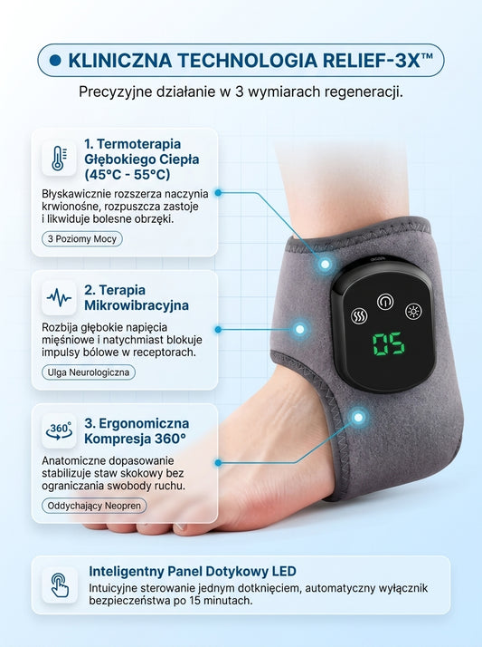 RevitaStep™ Trio-Care Inteligentny Stymulator Krążenia i Regeneracji Stóp