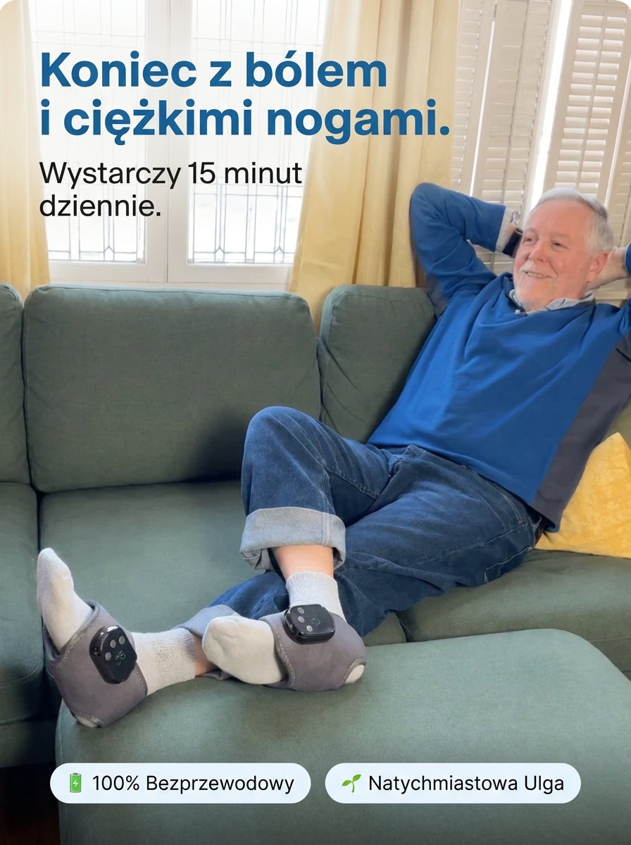 RevitaStep™ Trio-Care Inteligentny Stymulator Krążenia i Regeneracji Stóp
